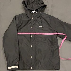 Jiberish Varsity Hooded Jacket